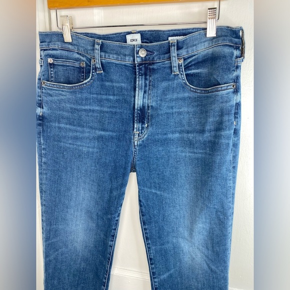 Edwin Nordstrom Bree Slim Straight Crop Fit Jeans with Stretch. - Picture 2 of 9